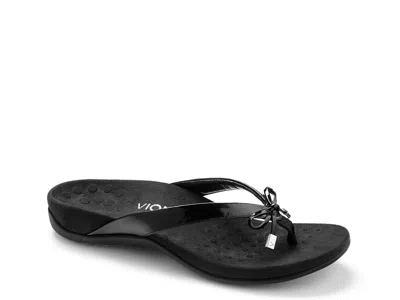 Vionic Wide Width Bella Sandal In Black