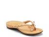 Vionic Wide Width Bella Sandal In Gold