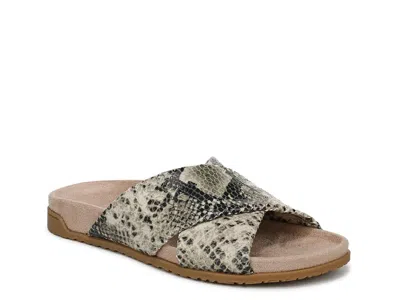 Vionic Wide Width Etna Sandal In Animal Print