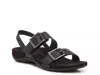 Vionic Wide Width Reese Sandal In Black