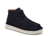 Vionic Wide Width Uptown Chukka Boot In Blue