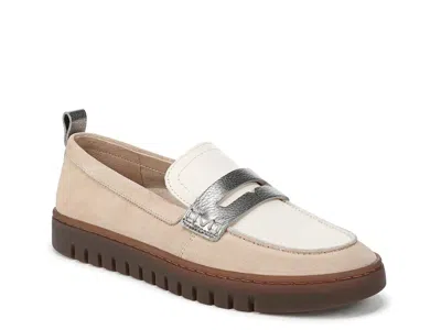 Vionic Wide Width Uptown Penny Loafer In Neutral