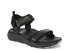 Vionic Wide Width Walk Max Wanderer Sandal In Black