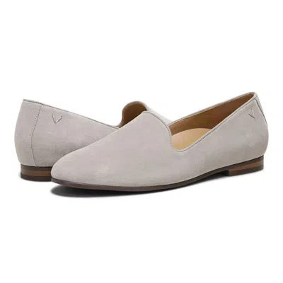 Vionic Willa Ii Flats Womens Dark Taupe Suede Slip On Loafers Zogg2798 In Gray