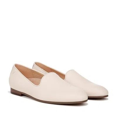 Vionic Willa Ii H7712lc Flats Cream Leather Slip-on Shoes Hawk026 In Neutral