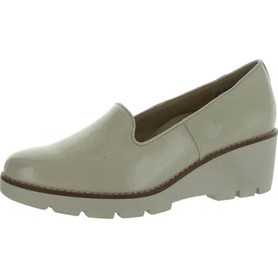 Vionic Willa Womens Patent Leather Slip On Loafers In Multi
