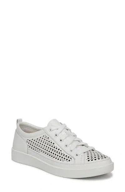 Vionic Winny Perf Sneaker In White Leather