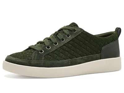 Vionic Winny Women's Shoes Olive Moss Leather: 6.5 W In Green