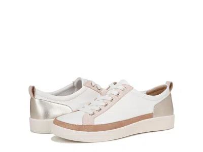 Vionic Winny Women's Shoes White & Gold Metallic Leather: 7.5 M, Synthetic/leather In Animal Print