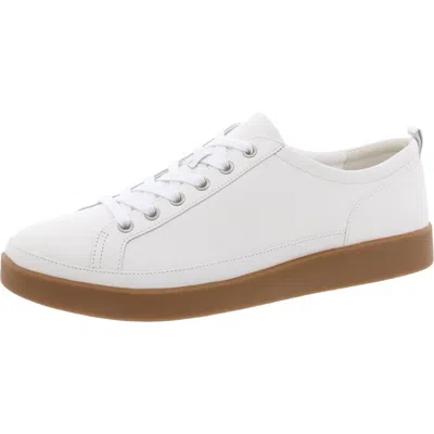 Vionic Winny Womens Leather Lace Up Casual And Fashion Sneakers In Multi