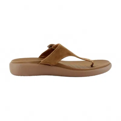 Vionic Women's Activate Rx Sandals In Argan Brown In Animal Print
