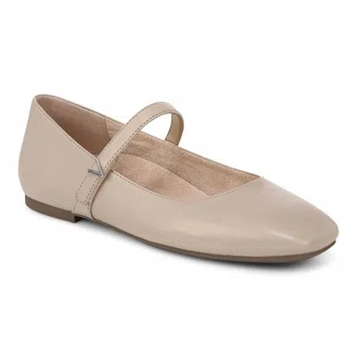 VIONIC WOMEN'S ALAMEDA SQUARE TOE MARY JANE SHOES IN OATMEAL