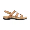 Vionic Women's Amber Sandal In Gold Cork In Multi