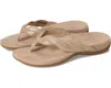 Vionic Women Bella Braid Thong Sandals In Gold In Gold