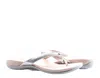 Vionic Women's Bella Ii Silver Thong Sandals I0929s2-021