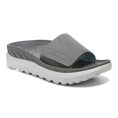 Vionic Women's Blissful Rejuvenate Sandal In Charcoal In Gray