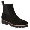 Vionic Brighton Zip Chelsea Boot In Black