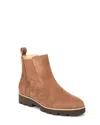 Vionic Women's Brighton Ankle Boot In Mink In Grey
