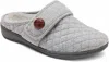 Vionic Women Carlin Mule Slipper In Grey In Gray