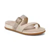 Vionic Women Carmela Toe-post Loop Sandal In 2251 - Ivory In Neutral