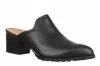 Vionic Women Claremont Block Heel Mule In Black In Black