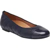 Vionic Women's Desiree Ballet Flat Shoes In Navy In Blue