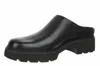 Vionic Fairfax Womens Leather Slip On Mules In Black