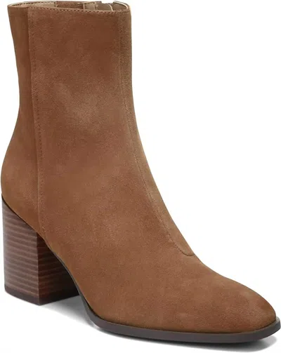 Vionic Women's Harper Toffee Suede Waterproof Boot - Medium Width In Brown