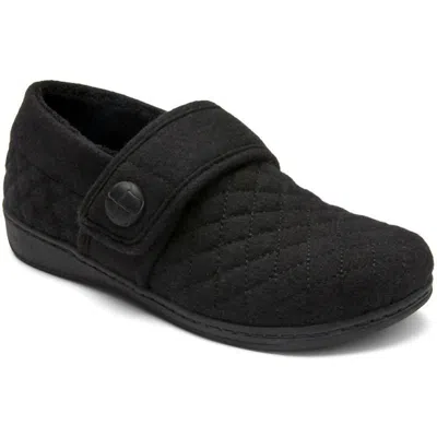 VIONIC WOMEN'S JACKIE SLIPPER IN BLACK