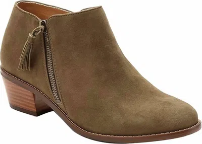 Vionic Women's Joy Serena Ankle Boot In Olive In Brown