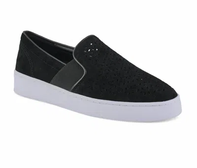 Vionic Women's Kani Slip On Loafer In Black Suede