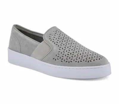 Vionic Women's Kani Slip On Loafer In Light Grey In Gray