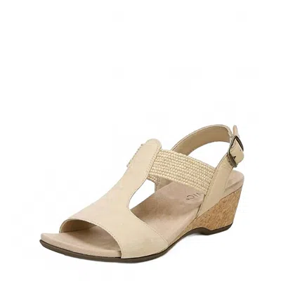 Vionic Women's Kaytie Wedge Sandals In Semolina In Neutral