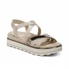 Vionic Women's Kellyn Sandal In Met Linen In Multi
