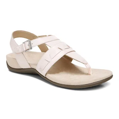 Vionic Women's Lupe Orthotic Sandals In Pale Blush In Pink