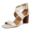 Vionic Women's Marsanne Sandals In Cream Leather In Multi