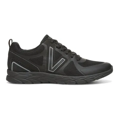 Vionic Women's Miles Ii Sneaker In Black/charcoal