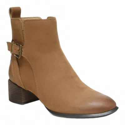 Vionic Women's Perry Sienna Waterproof Boots In Toffee In Brown