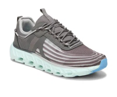 Vionic Women's Phantom Fortune Sneaker In Vapor/charcoal In Green