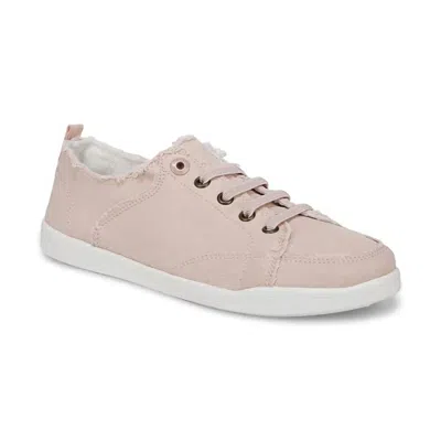 Vionic Women's Pismo Canvas Sneaker In Cameo Rose In Pink