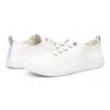 Vionic Women's Pismo Canvas Sneaker In Cream In Multi