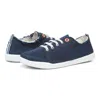 Vionic Women's Pismo Canvas Sneaker In Navy In Blue