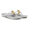 Vionic Women's Raysa Thong Sandals In White In White