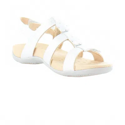 Vionic Women's Rest Amber Sandals In Silver In White