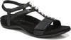 Vionic Women's Rest Mikah Sandal In Black In Black