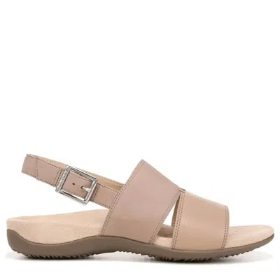 Vionic Women's Rest Morro Sandal In Taupe In Multi
