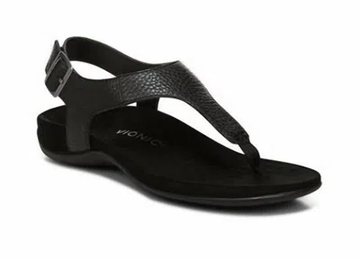 Vionic Women's Rest Terra Sandals In Black