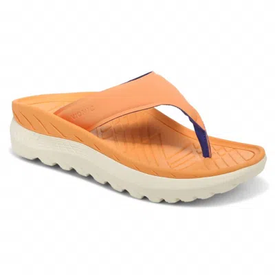 Vionic Women's Restore Sandal In Peach Nectar