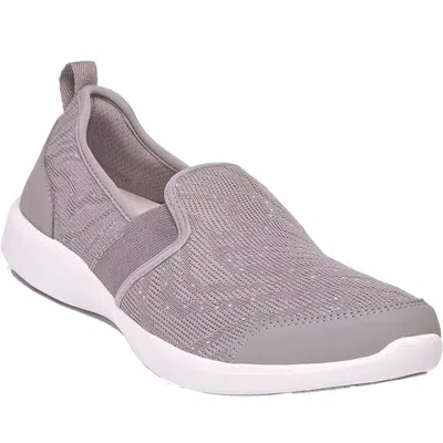 Vionic Women's Roza Slip-on Sneaker In Grey In Neutral