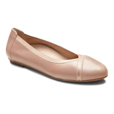 Vionic Women's Spark Caroll Ballet In Tan In Gold